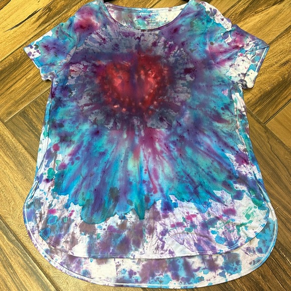 Tye dye tunic t-shirt - Picture 9 of 10